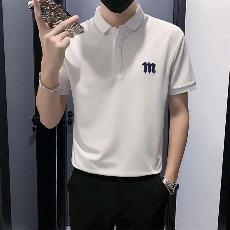 B340-PL8932  2023夏季新款短袖POLO衫男T恤保罗衫 特P48 控价68图片