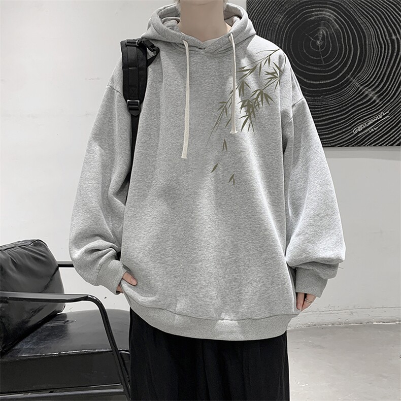 8XL连帽卫衣男大码胖子帽衫大号运动服WY2382-P35，男装卫衣，电商A040