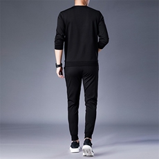 SA8686-3钱塘2020-2时尚休闲新款冬季厚款中青年男士卫衣套装P240，男装休闲套装，钱塘207-2