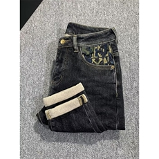 1506-1/Kk8071/P53牛仔裤男春秋季新款潮牌刺绣韩版潮流修身百搭，男装牛仔裤，星座1506-1