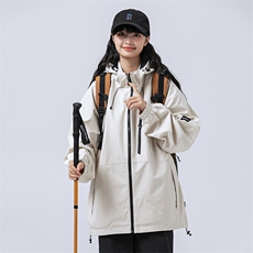 秋季高品质中性风潮流冲锋衣时尚简外套夹克CYJK9267P-75控价129，男装夹克，电商A128