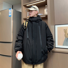 冬季冲锋衣加厚加棉男士棉衣潮流棉服防水棉袄子A266-MY6160-P65，男装夹克，电商A266