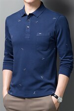 BN3337钱塘2020-2春秋季男士时尚休闲帅气纯翻领t恤量大P58，男装T恤，钱塘207-2