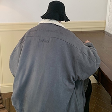 机车夹袄加厚棉服痞帅外套大码港风棉衣美式1016-1W90P128K158，男装棉衣，星座1016-1（原电商B408-1）