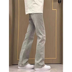 1506A/G82180/P42港风潮男夏季新款个性牛仔裤嘻哈ins潮高街潮流，男装牛仔裤，星座1506A
