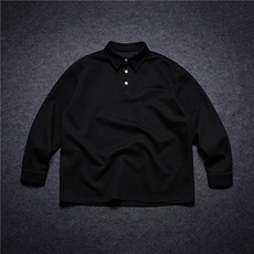 polo领衬衫袖星空棉大码宽松卫衣A036A-PL188-P65控98，男装衬衫，电商A036A