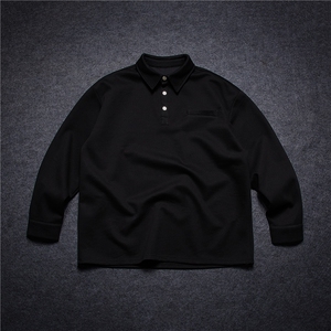 polo领衬衫袖星空棉大码宽松卫衣 A036A-PL188-P65 控98图片