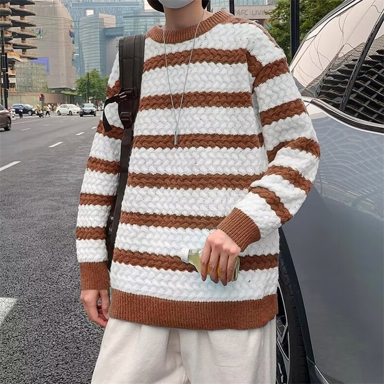 男秋冬季新款潮韩版百搭情侣毛衣针织衫外套M218P42,男装针织衫/毛衣,星座1116-2
