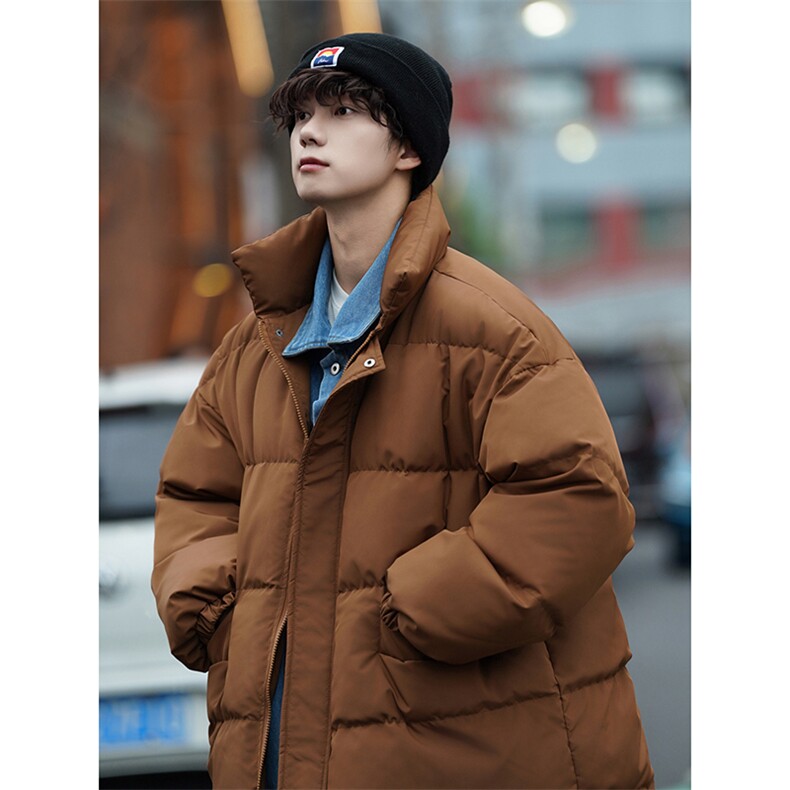 现货一万抖音直播大牛仔假两件大码棉衣情侣棉服8218P118,男装棉衣,电商A030