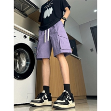 ！冰丝裤夏季男士五分裤工装短裤休闲裤XZ617B--K59-特批28，男装牛仔裤，星座617B