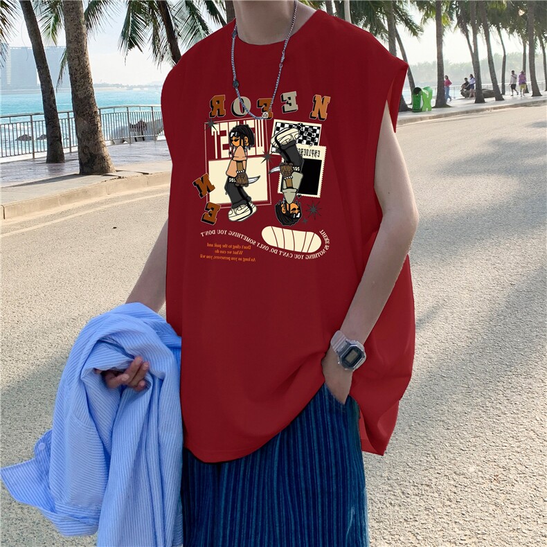 量大图低自动【有货】纯棉背心HD019-1-BX2596-P20，男装背心/马甲，电商019-1