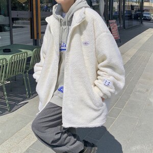 冬装羊羔绒棉服外套潮流宽松休闲加厚棉衣A161-2-276-P95,男装棉衣,电商A161-2