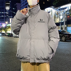 港风夜景标50白鸭绒立领保暖羽绒服YR82117P195控258，男装羽绒服，电商A247