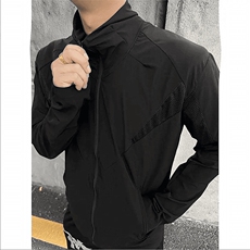 春夏款高品质冰感速干防晒服休闲户外运动外套透气弹力机能风夹克，男装防晒衣，电商A486