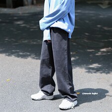 主推！港风休闲老爹宽松直筒男女牛仔裤X715NZ013P45控68，男装牛仔裤，星座715