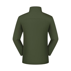 时尚百搭秋冬纯色软壳立领防风冲锋衣男女同款轻薄保暖外套，女装短外套，玖雅羊绒