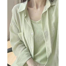 薄款防晒衣长袖衬衫女宽松显瘦衬衣叠穿上衣外套CS31196，男装防晒衣，星座1116A（原606A-3）