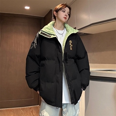 抖音得物品质深度库存三防面料假两件格子棉衣外套棉服66653特P85，男装棉衣，电商A486