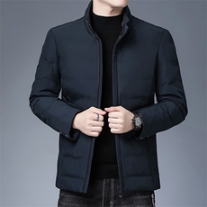 2023新款羽绒服冬季中年男式加厚鸭绒外套爸爸冬装SFT92978-P220，男装羽绒服，电商B212（原钱塘6029）
