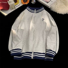 春季刺绣立领运动卫衣男GX611P50，男装卫衣，星座1116-2