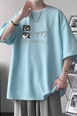 华夫格t恤男短袖男大码五分袖大皂风HT73431-P22，男装T恤，电商A040