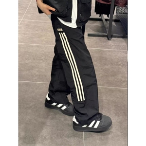 D1217-P45抖音直播高品质透气宽松百搭机能风男士休闲裤潮图片