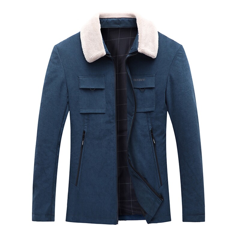 2023冬季新款羽绒服男保暖外套90白鸭绒纯色休闲翻领AJY9810-P155,男装羽绒服,电商B212（原钱塘6029）