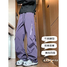 网图伞兵裤加绒冲锋裤防风防水裤子工装裤A025-MK1101-P40加绒47，男装工装外套，电商A025