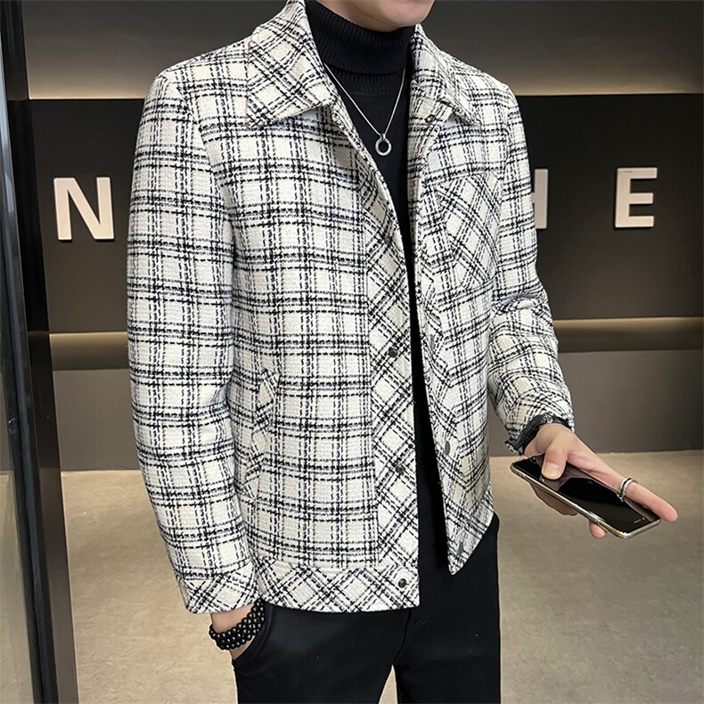 2023冬季新款羽绒服男新标小香风羽绒服男。抖音可以直播产品,男装羽绒服,电商B248