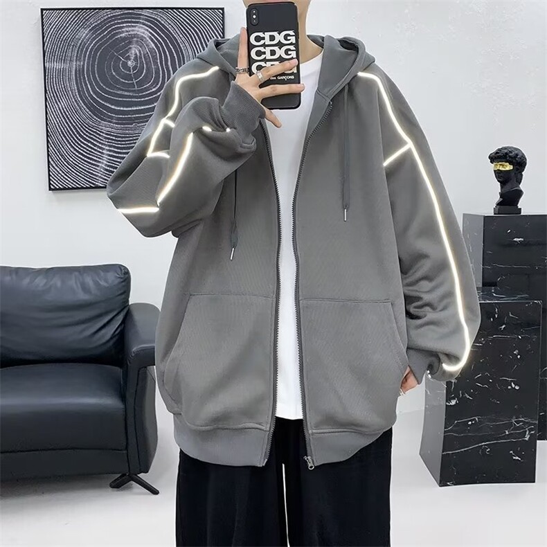卫衣男潮牌秋冬高街hiphop外套Y57P42,男装卫衣,星座1116-2