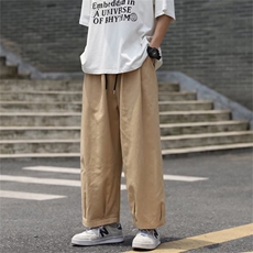 日系cityboy潮流阔腿裤男夏季美式潮牌嘻哈工装裤K3740-P34，男装休闲裤，星座512-2