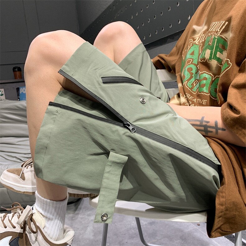 夏季新款工装短裤男潮牌ins休闲裤宽松大码中裤五分裤D0602-P46,男装牛仔裤,星座308B-2