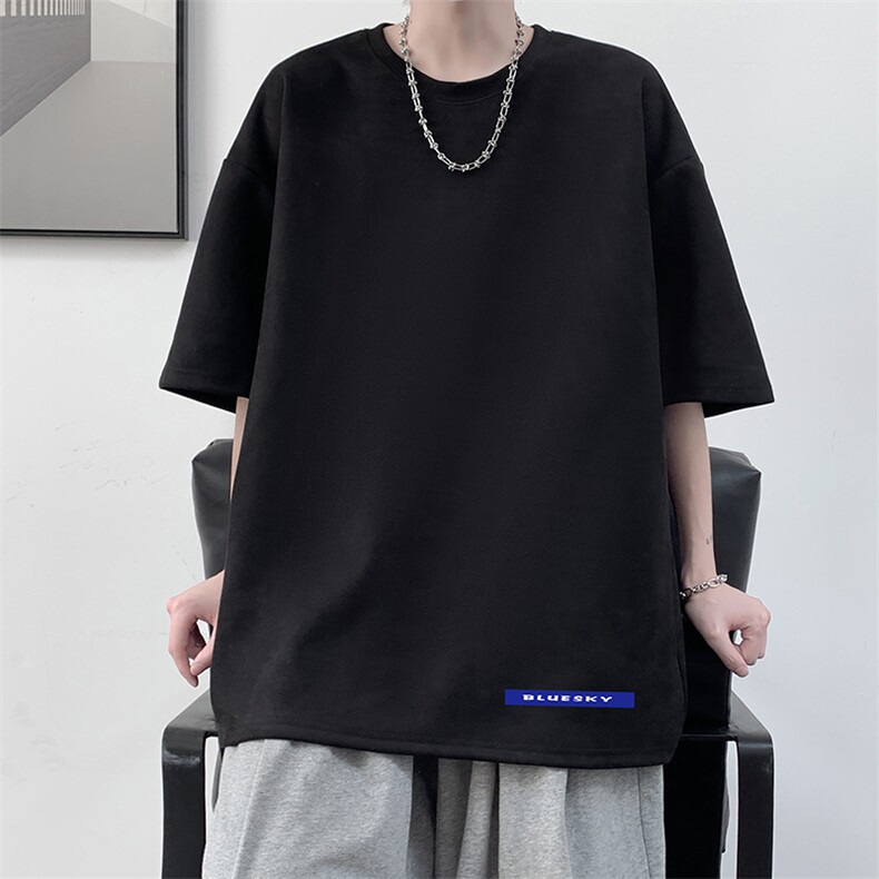麂皮绒短袖t恤男大码半袖男JD82202-P25,男装T恤,电商A040
