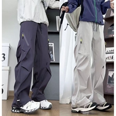 抖音同款冲锋裤弯刀直筒裤三防工装裤-CK1662-P30，男装工装外套，星座910