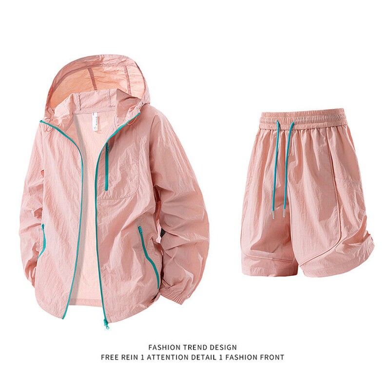 新款休闲情侣防晒套装，男装防晒衣，星座1206-1（原A206-1）