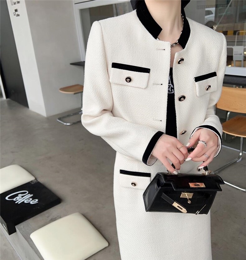 2023春款小香套裙，其它，韩伊雪