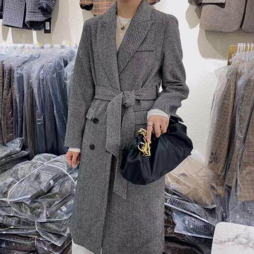 呢料大衣，女装毛呢外套，印象FS