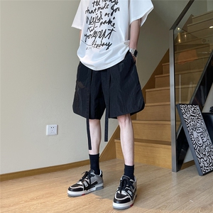 A450-DK331-P45 控价69 夏季男女同款冰感速干短裤五分裤运动裤图片
