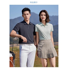 2025（拉链款）商务超导无痕polo衫短袖男士冰丝翻领T恤Z1015P50，男装T恤，星座1602B（原101B-1）