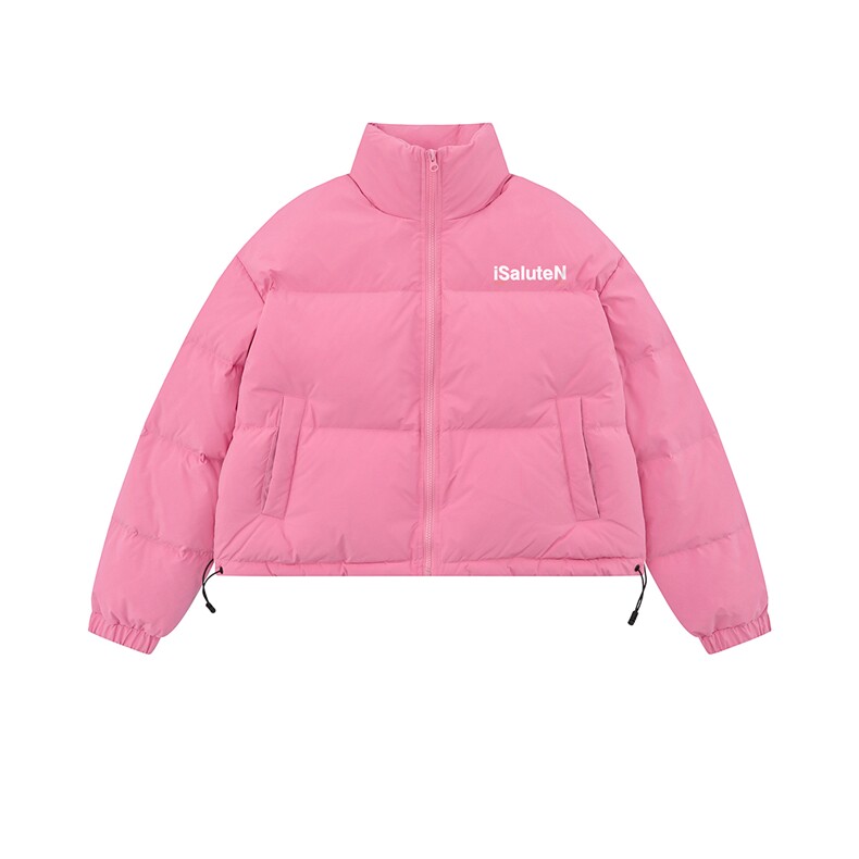 白底新款冬季时尚百搭宽松字母印花潮流棉服外套MY501P85控118,男装棉衣,电商A247-1