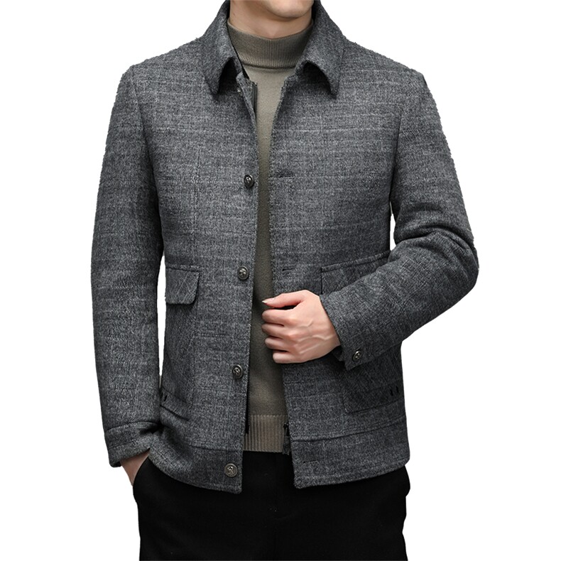 XLALMN2056秋冬新款2023年男士休闲羽绒服加厚保暖夹克外套P310,男装羽绒服,电商B360
