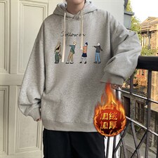 浅灰色加绒款