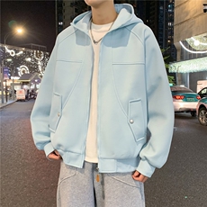 现货春季连帽夹克男ins原宿风宽松外套WY5510-P70，男装夹克，星座308B-2