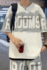 量大优供视频菠萝格套装短袖t恤男大码M-5XTX22-特P25，男装T恤，电商B325