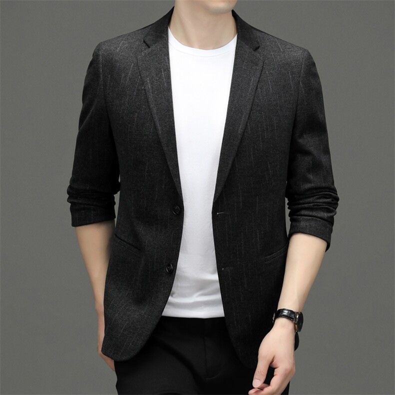 2022西服男士春秋季新款休闲西服商务休闲单西防晒上衣时尚外套男,男装西服,钱塘6003（原4033）