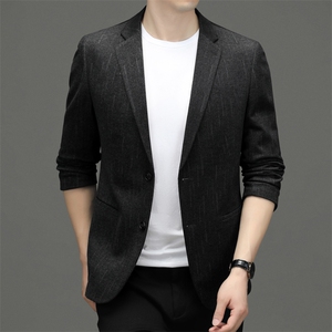 2022西服男士春秋季新款休闲西服商务休闲单西防晒上衣时尚外套男图片