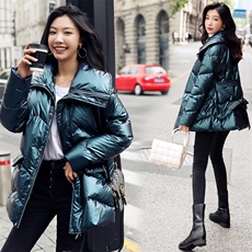 时尚潮流冬季新款女装羽绒服修身显瘦可翻可立领设计保暖轻盈外套，女装羽绒服，阿舍尔精品