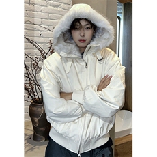 简约通勤风杏色棉服外套冬季保暖百搭休闲加厚棉衣M3624，男装棉衣，星座1116A（原606A-3）