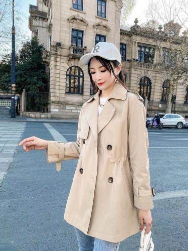 2021春款风衣外套，女装风衣，春语雨桐