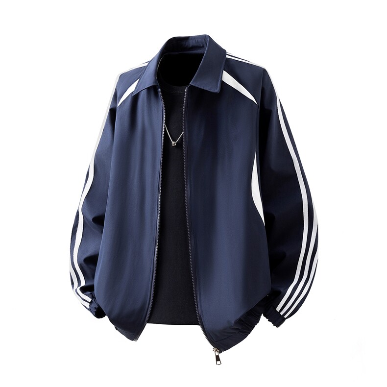 可二开美式学院风大码M-5XL棒球服夹克男立体白底JK78090P75控118，男装夹克，星座227-7